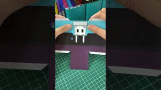 Papercraft Pixel 3D de FALL GUYS #shorts #pixel #art #minecraft