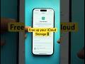 Free up your iCloud storage on iPhone #shorts #icloudiphone