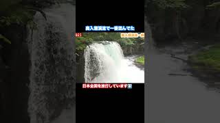 奥入瀬渓流にある銚子大滝 #奥入瀬渓流 #青森観光