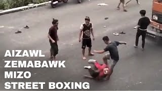 Aizawl Zemabawk Mizo Street Boxing