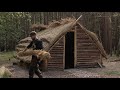 Building a Medieval House  10 Day Bushcraft Shelter Build