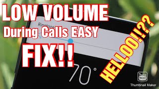 How To Fix Samsung Galaxy Note 8 9 S8 S9 S10 Volume Is Low EASY FIX - UNDER 5MIN