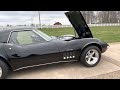 1969 corvette triple black ~~~sold ~~~