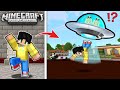 Nag ALIEN UFO PRANK Ako sa UWU CITY sa Minecraft PE