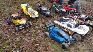 Large bigscale RC car meeting. The last bash of december 2019!