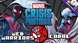 Marvel Crisis Protocol Battle Report – Web Warriors vs Cabal | Tabletop Simulator