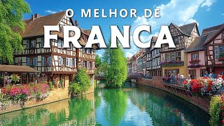 Voar sobre as França 4K - Os melhores lugares incríveis das França - Vídeo 4K Ultra HD