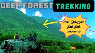 காட்டுக்குள் திக் திக் பயணம் - Trekking in deep forest | Village Lifestyle Channel