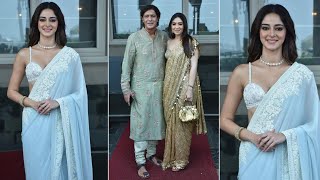 Ananya Pandey And Chunky Panday With Bhavna Pandey At Alanna Panday's Wedding || Bollywood Chronicle