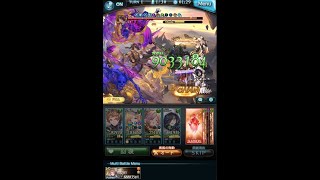 【グラブル】Hell Lv150 ノヅチ フルオ3分52秒～4分前後 何が何でも最推しのユイシスちゃんを編成して走り抜ける軸【風有利古戦場】