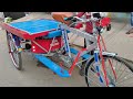 cycle rickshaw electric thela gadi modified by maisha electronics.