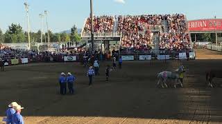 Sheridan Wyo Rodeo Wednesday heat 1 2023