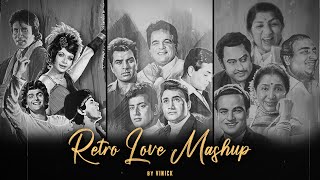 Retro Love Mashup | Vinick | Retro Bollywood Songs | Kishore Kumar | Bollywood Lofi, Chill Mashup