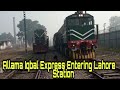 9Up Allama Iqbal Express Arriving At Lahore Railway Station | World Tourism