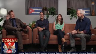 Conan Live YouTube Q&A: Conan In Cuba | Conan Without Borders