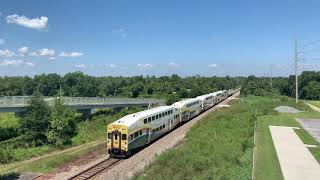 P401-07 Sunrail’s PTC Test train at Orange City, FL