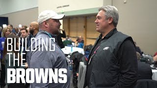 Freddie Kitchens Mic'd Up at the NFL Scouting Combine | Building The Browns