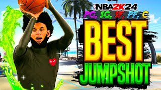 BEST JUMPSHOTS for EVERY BUILD + HEIGHT + 3 PT RATING in NBA 2K24! BEST SHOOTING TIPS + SETTINGS!