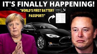 This Is HUGE! What Germany JUST ANNOUNCED About The Electric Car Industry Changes Everything 🔥🔥🔥