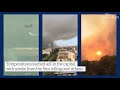 greece wildfires reach outskirts of athens forcing thousands of residents to flee