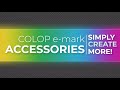 Accessories for your COLOP e-mark and e-mark create handheld printer.