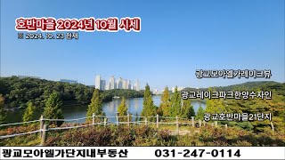 [2024.10 광교호반마을매물정리] 광교모아엘가레이크뷰, 광교호반마을21단지,광교레이크파크한양수자인, 호수공원 인접한 광교 가성비 최고 아파트단지.