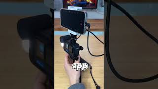 How to use the #iPhone as the GoPro Hero 11 Monitor and do livestream.