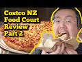 Costco New Zealand Food Court Food Review Part 2 - Hot Dog, Cheese Pizza & Korean Fried Chicken