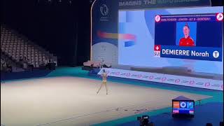 Norah Demierre, European championship 2022, Isarel