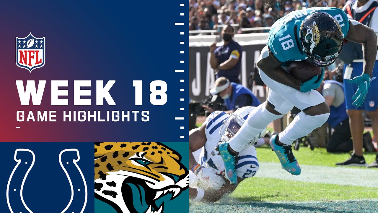 Colts Vs. Jaguars Week 18 Highlights | NFL 2021