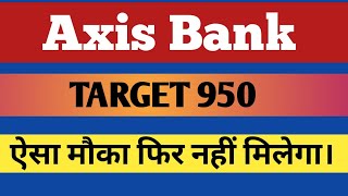 Axis bank latest news, Axis bank latest target, Axis bank tomorrow target, Axis bank analysis.