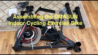 Assembling the DMASUN Indoor Cycling Exercise Bike