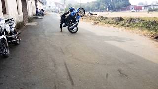 Dibrugarh most w stunt rider Saeed Yasinn Stunt by FARAZ Bhai Circle Whillee Handdreg