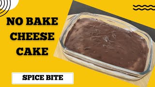 No Bake Cream Cheese Cake Recipe | Easy \u0026 Simple Cake Recipe By Spice Bite