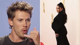 Austin Butler REACTS to Vanessa Hudgens’ Pregnancy Announcement at the 2024 Oscars