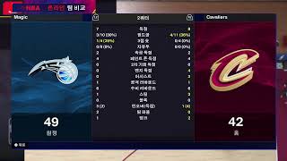 [르반TV NBA2K25] KL5th 판드 vs 클블