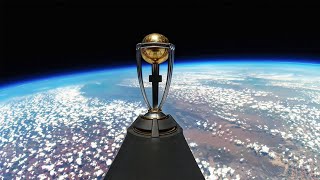 ICC Cricket World Cup Trophy Launched In Space