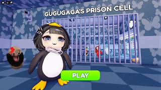 GUGUGAGA'S PRISON RUN! 🐧😊 roblox! OBBY Gameplay Walkthrough No Death (4K)
