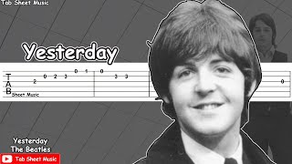 The Beatles - Yesterday Guitar Tutorial