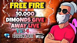 JPMB GAMER FF GIVE AWAY LIVE 1 VS 4 CHALANGES FREE FIRE LIVE