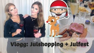 Vlogg: Julshopping + Julfest