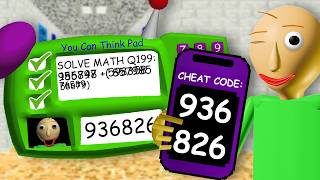 I Solved Baldi's Impossible Question By Cheating and Unlocked a Secret Ending!