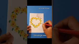 Instant teachers' day card#very easy#art and Craft with Sangita#viralshorts