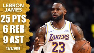 LeBron scores 25 points, drops 9 assists for Lakers vs. Nuggets | 2019-20 NBA Highlights