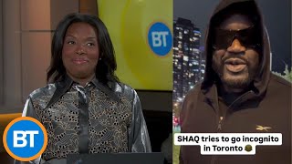 Shaq tried to go incognito in Toronto... and it didn’t last long