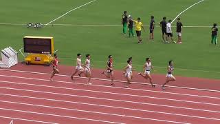 第79回愛知陸上競技選手権大会　男子800ｍ　予選第1組　2019/07/14