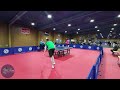 xuqi lin 2328 vs xavier dixon 2194 🏓 match 🏓 2024 table tennis olympic trials