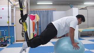 TRX ＆バランスボール　体幹トレーニング