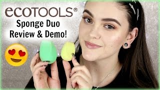 NEW EcoTools Sponge Duo Review \u0026 Demo!