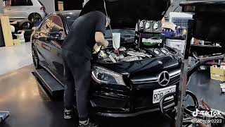 【BENZ CLA45 AMG】 更換 Bullywell爆力威機油